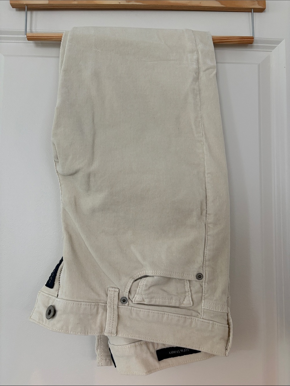 Lucky Brand Beige cordoruy pants skinny